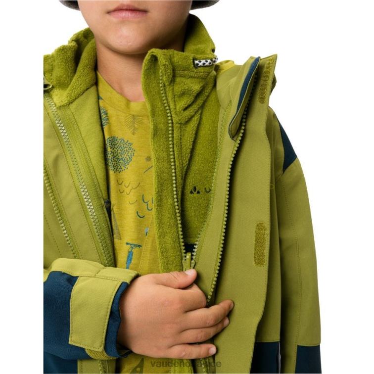 VAUDE 6FF4J2210 oblečenie avokádo deti bavlnená bunda caprea