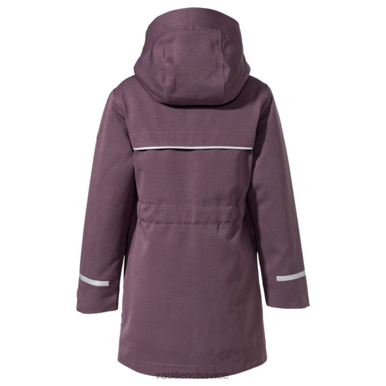 VAUDE 6FF4J2215 oblečenie temné more deti Manukau polstrovaná parka