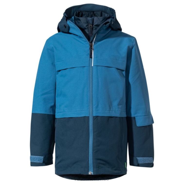 VAUDE 6FF4J2225 oblečenie ultramarín deti Outdoorová bunda snow cup ii 3 v 1