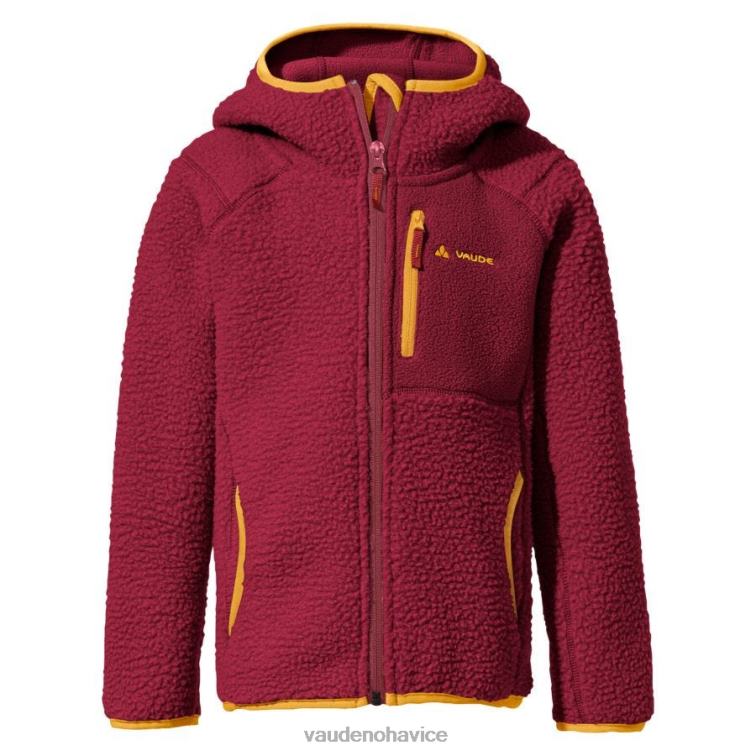 VAUDE 6FF4J2231 oblečenie prašný mach deti bunda s kapucňou torridon ii