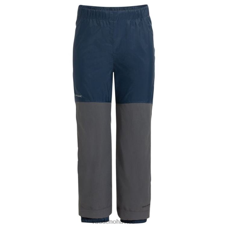 VAUDE 6FF4J2250 oblečenie čierna deti uniknúť cez nohavice do dažďa