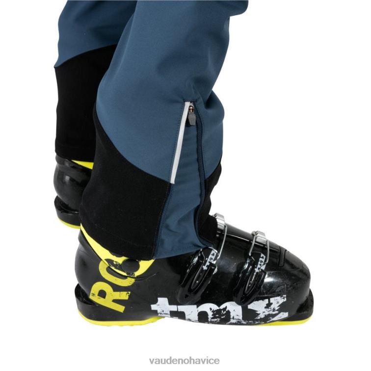 VAUDE 6FF4J2301 oblečenie tmavé more/zelené deti softshellové nohavice capacida
