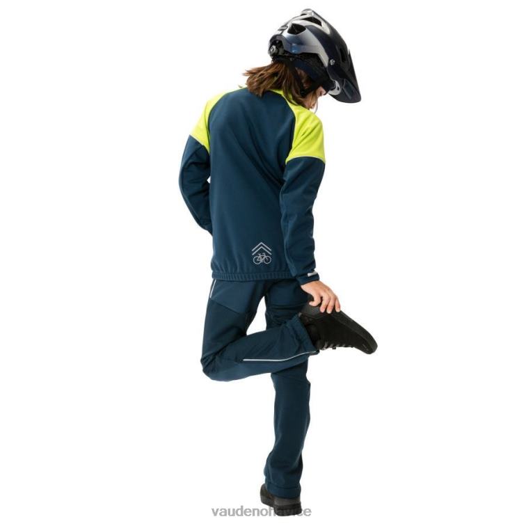 VAUDE 6FF4J2308 oblečenie temné more deti zimné softshellové cyklistické šortky