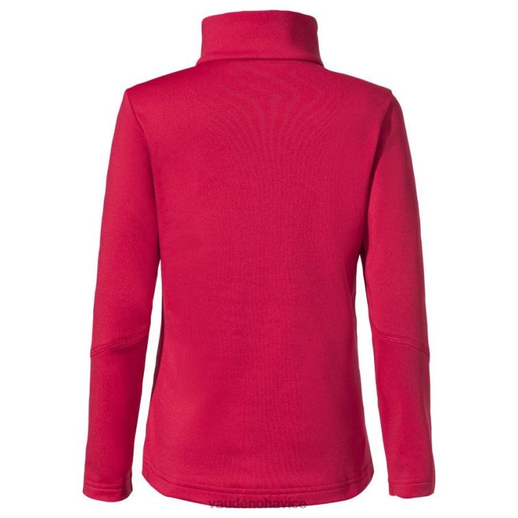 VAUDE 6FF4J2320 oblečenie krokus deti livigno fleece sveter s polovičným zipsom