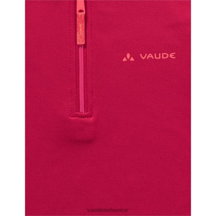 VAUDE 6FF4J2320 oblečenie krokus deti livigno fleece sveter s polovičným zipsom