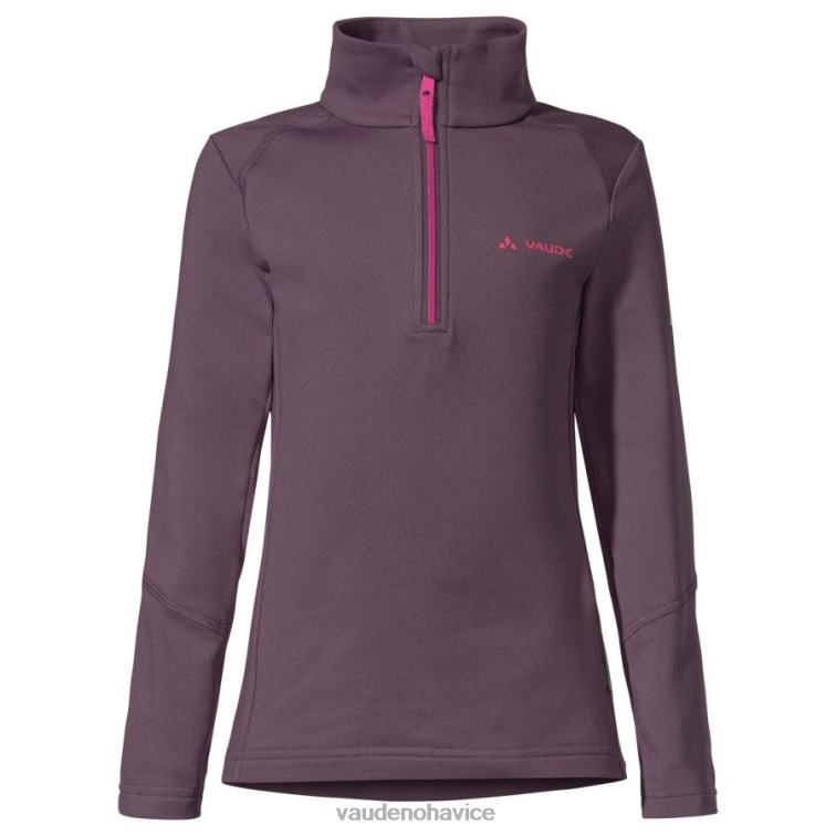 VAUDE 6FF4J2321 oblečenie ostružina deti livigno fleece sveter s polovičným zipsom