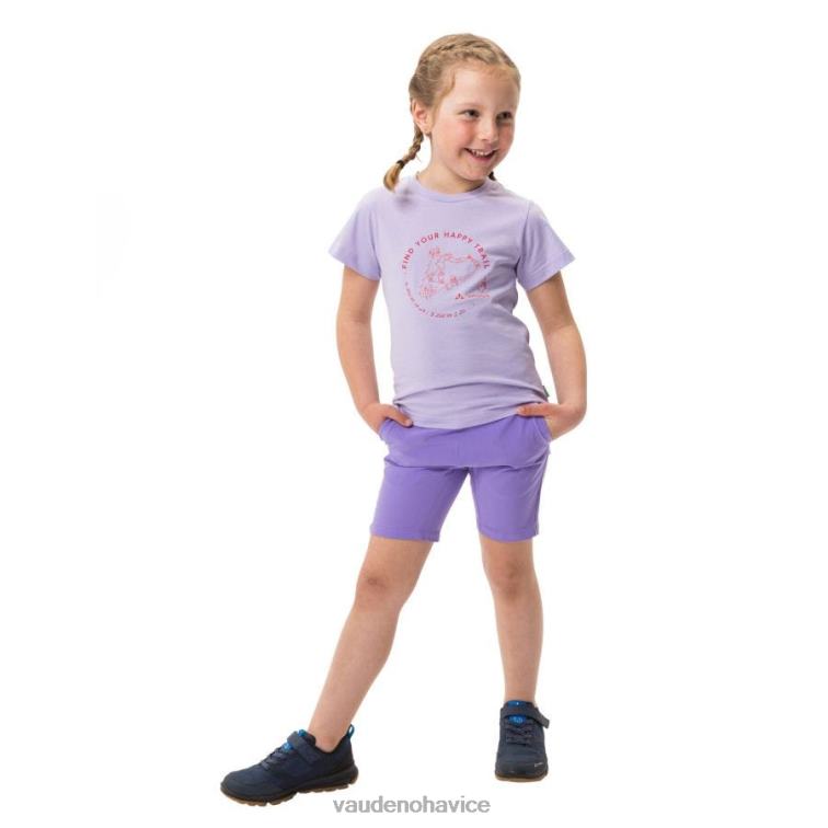 VAUDE 6FF4J2323 oblečenie pastelová lila deti lezza tričko