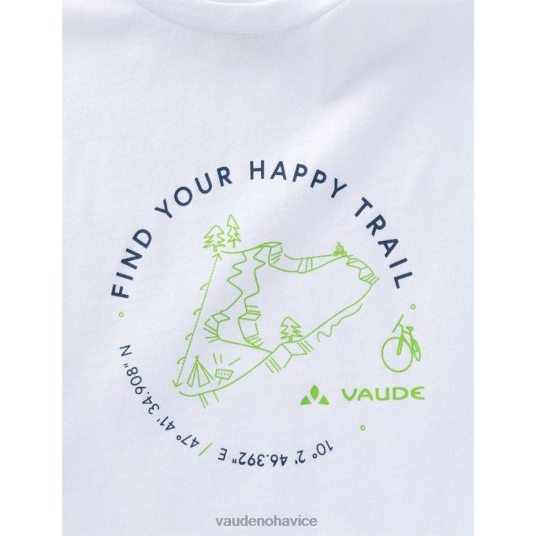 VAUDE 6FF4J2324 oblečenie biely deti lezza tričko