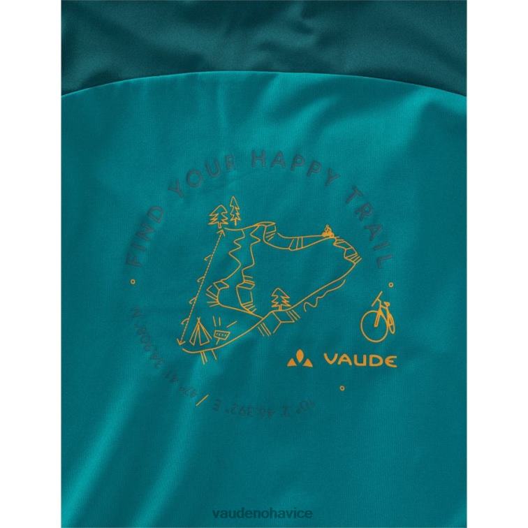 VAUDE 6FF4J2329 oblečenie žľab zelený deti Solaro ii tričko s dlhým rukávom