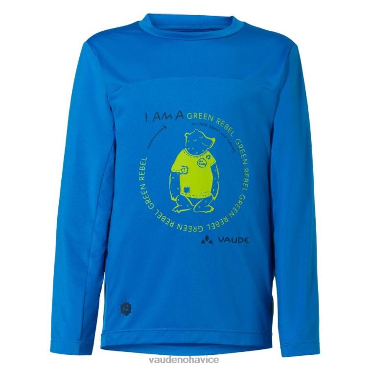 VAUDE 6FF4J2331 oblečenie vyžarovať/zelená deti Solaro ii tričko s dlhým rukávom