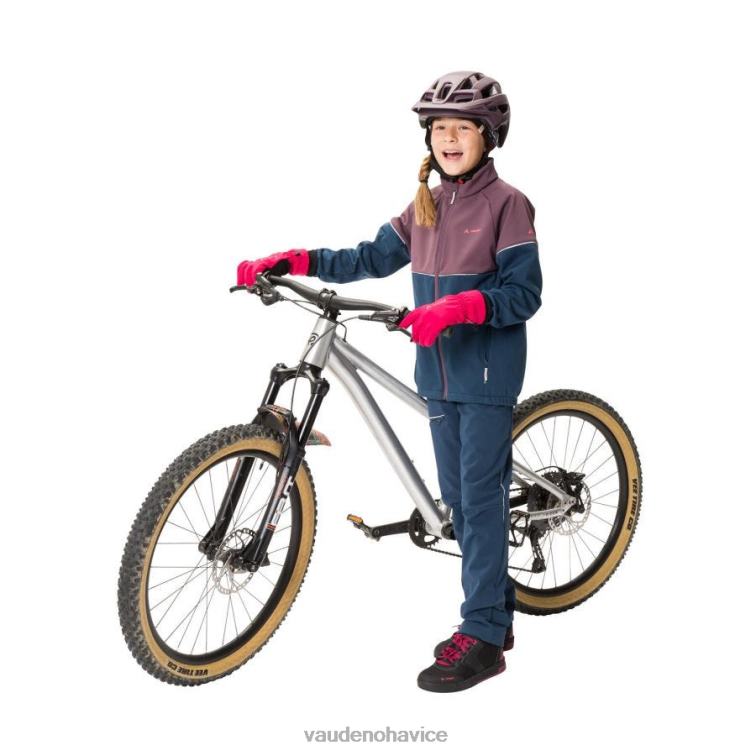 VAUDE 6FF4J2379 príslušenstvo karmínovo červená deti rondane softshellové rukavice