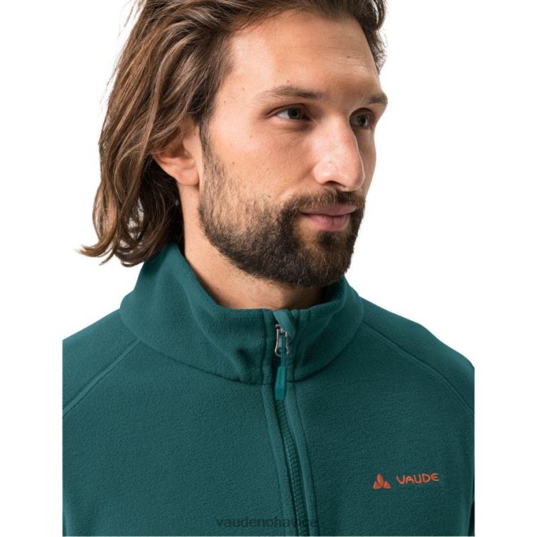 VAUDE 6FF4J1190 oblečenie kačica zelená muži fleecová bunda rosemoor II
