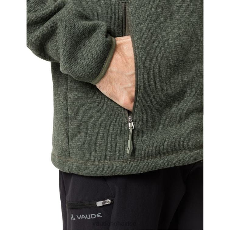VAUDE 6FF4J1200 oblečenie kaki muži rienza iii páperová bunda