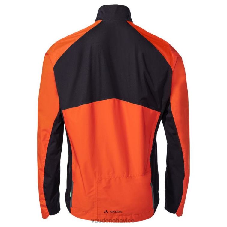 VAUDE 6FF4J1221 oblečenie svietiaca červená muži kuro cyklistická bunda do dažďa