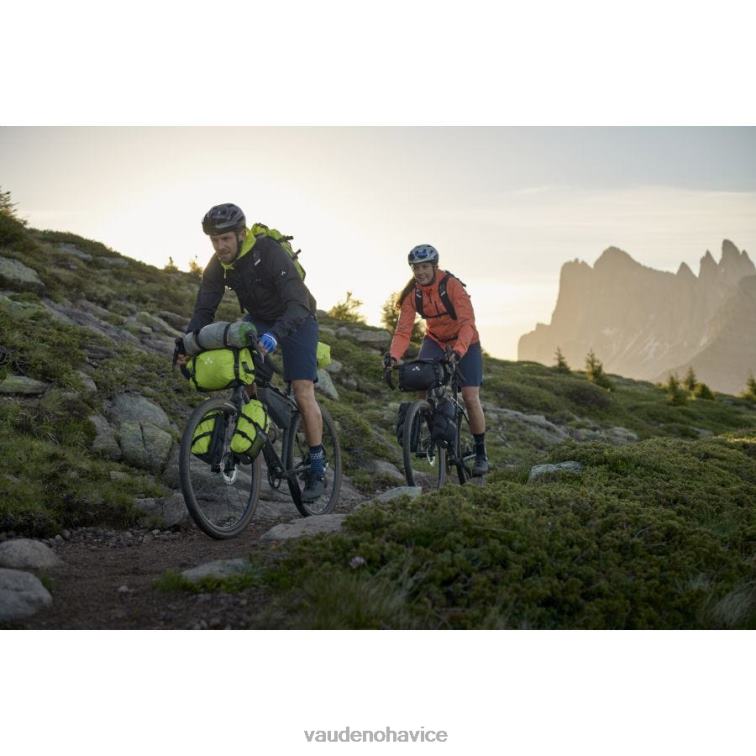 VAUDE 6FF4J1221 oblečenie svietiaca červená muži kuro cyklistická bunda do dažďa