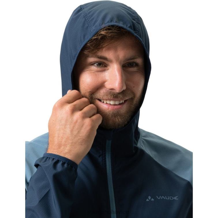 VAUDE 6FF4J1245 oblečenie temné more muži Cyklistická veterná bunda qimsa air