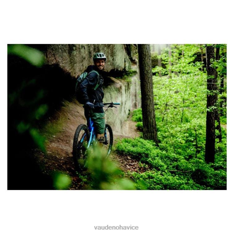 VAUDE 6FF4J1246 oblečenie čierna muži Cyklistická veterná bunda qimsa air