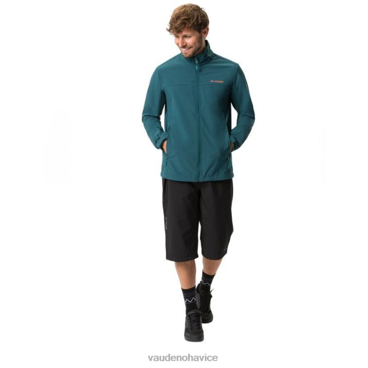 VAUDE 6FF4J1260 oblečenie kačica zelená muži Softshellová bunda hurricane iv