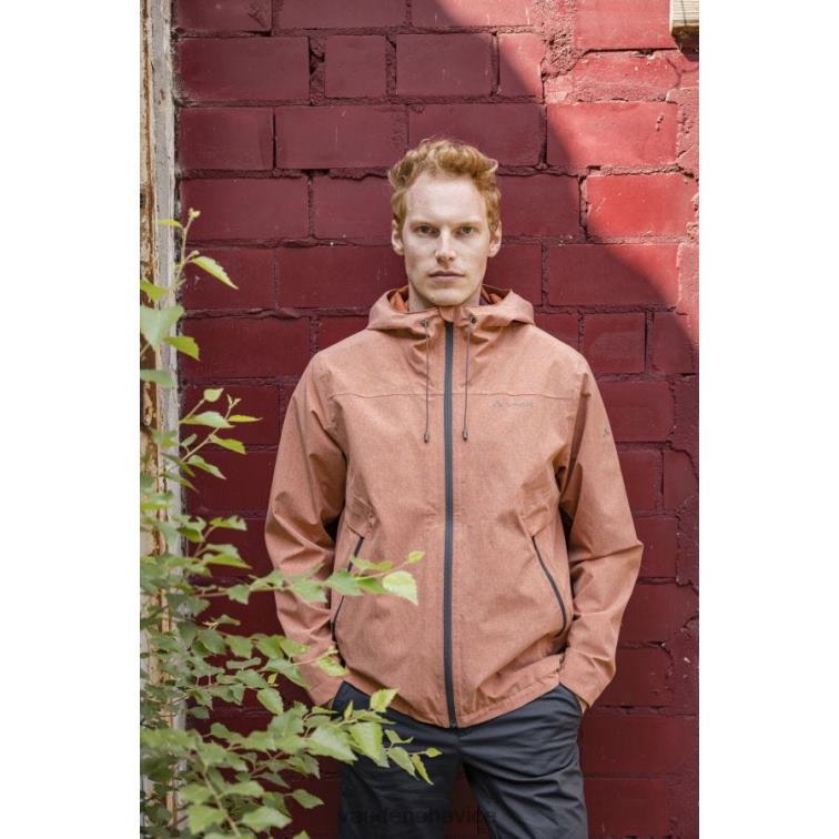 VAUDE 6FF4J1267 oblečenie gaštanový muži 2-vrstvová bunda mineo