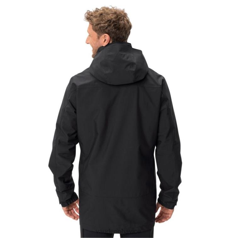 VAUDE 6FF4J1275 oblečenie čierna muži idris iii parka 3 v 1