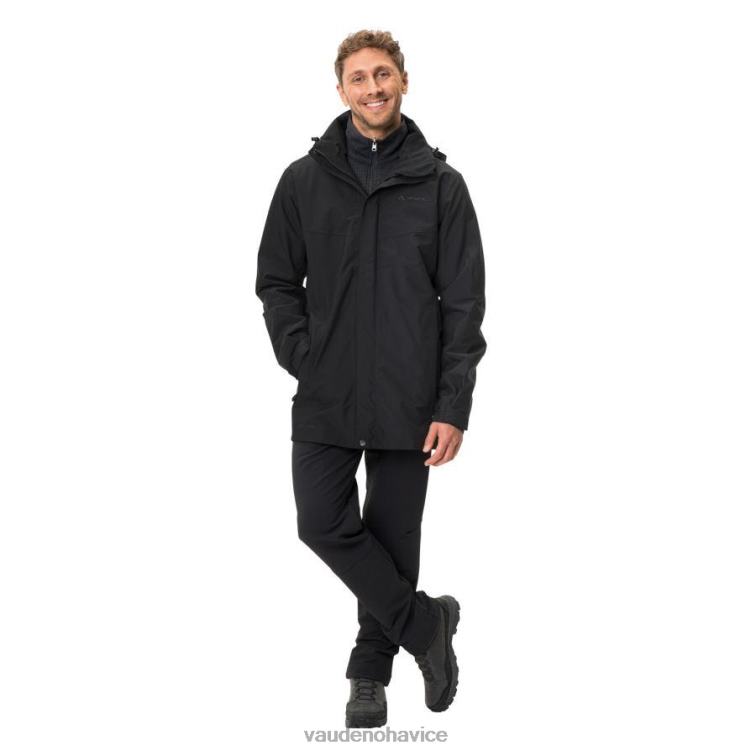 VAUDE 6FF4J1275 oblečenie čierna muži idris iii parka 3 v 1