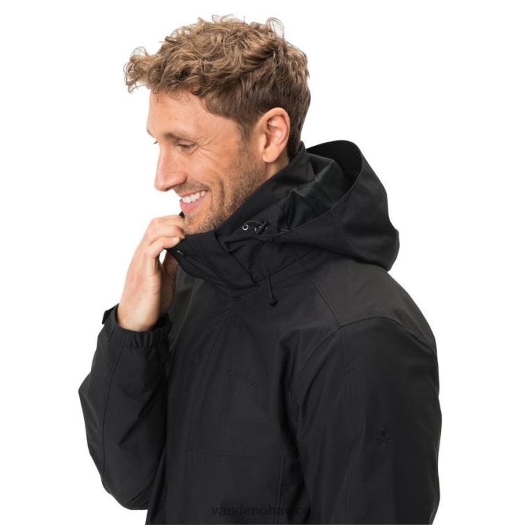 VAUDE 6FF4J1275 oblečenie čierna muži idris iii parka 3 v 1