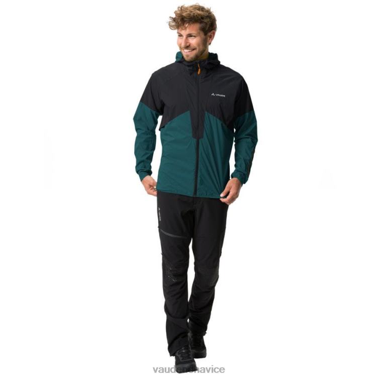 VAUDE 6FF4J1278 oblečenie čierna muži veterná bunda crana