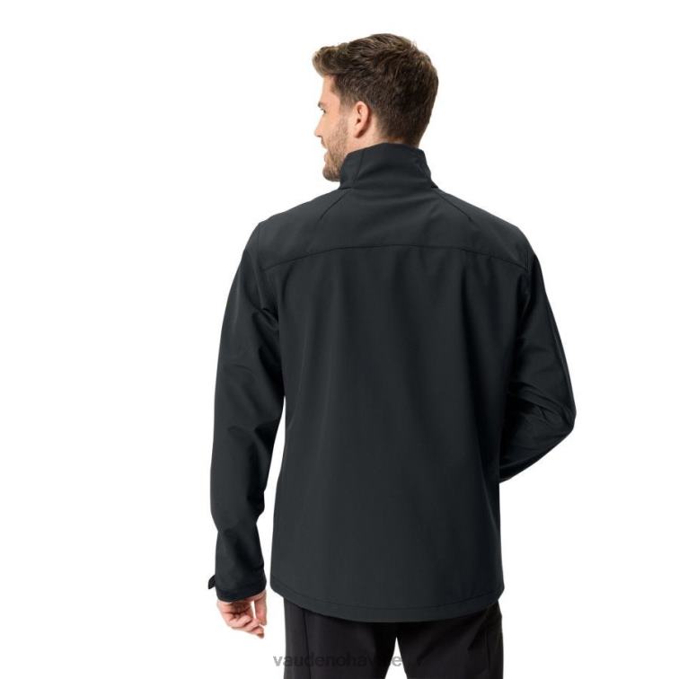 VAUDE 6FF4J1282 oblečenie čierna/avokádo muži cyklónová vi softshellová bunda