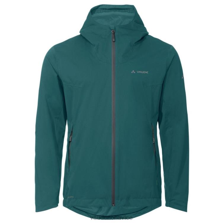 VAUDE 6FF4J1288 oblečenie kačica zelená muži cyklistická bunda do dažďa