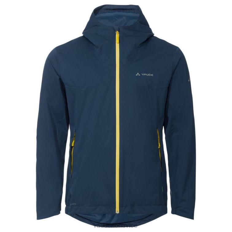 VAUDE 6FF4J1289 oblečenie temné more muži cyklistická bunda do dažďa