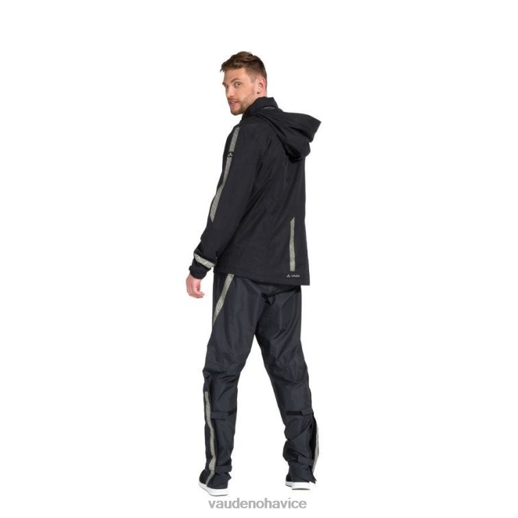 VAUDE 6FF4J1311 oblečenie čierna muži bunda do dažďa luminum ii