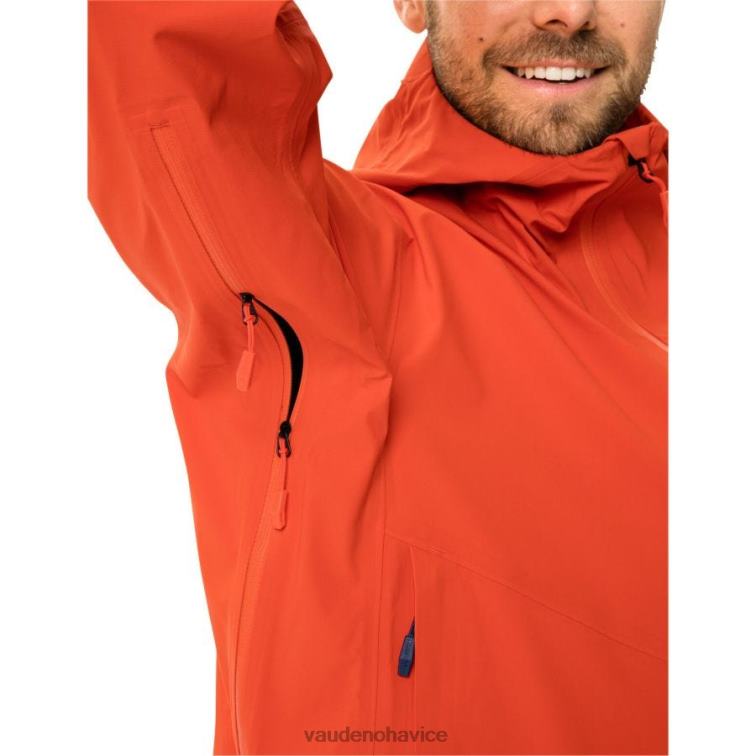 VAUDE 6FF4J1313 oblečenie temné more muži croz iii 3-vrstvová hardshell bunda