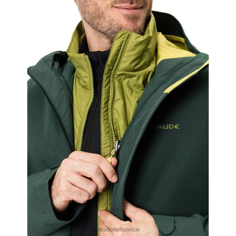 VAUDE 6FF4J1319 oblečenie tmavý les muži outdoorová bunda miskanti ii 3 v 1