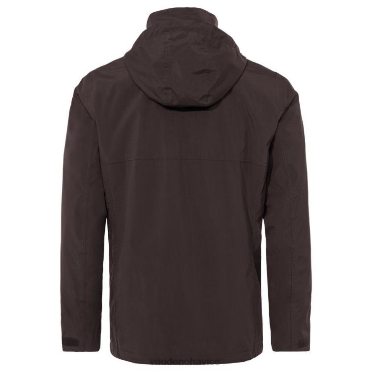 VAUDE 6FF4J1329 oblečenie pekanovo hnedá muži bunda rosemoor 3 v 1