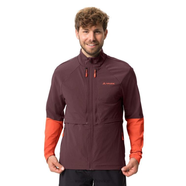 VAUDE 6FF4J1342 oblečenie tmavý dub muži Moab softshellová bunda na zips