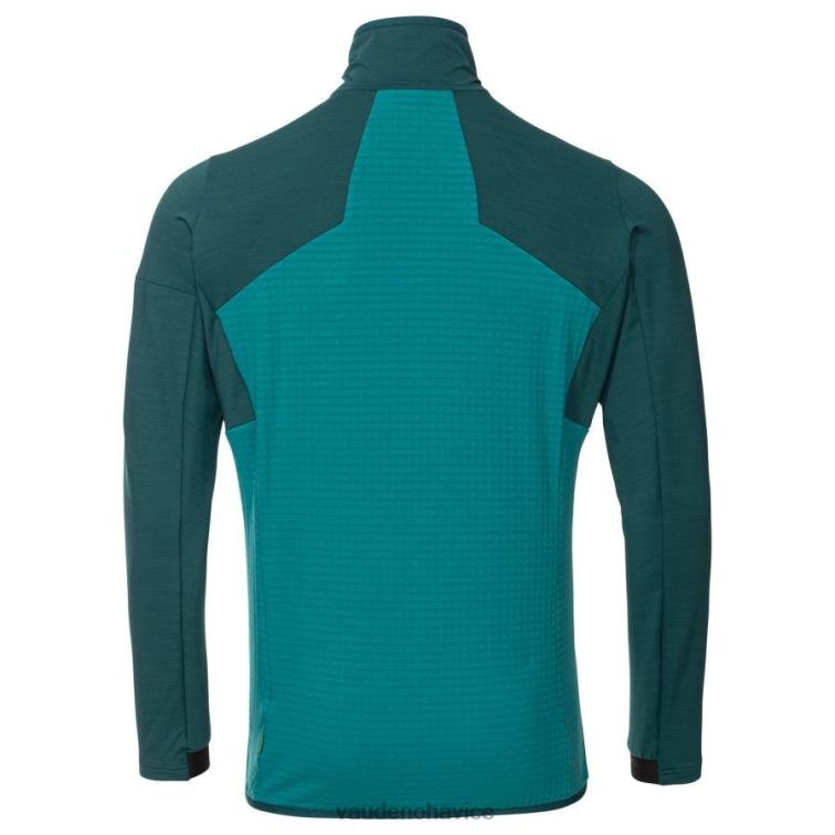 VAUDE 6FF4J1345 oblečenie kačica zelená muži fleecová bunda scopi