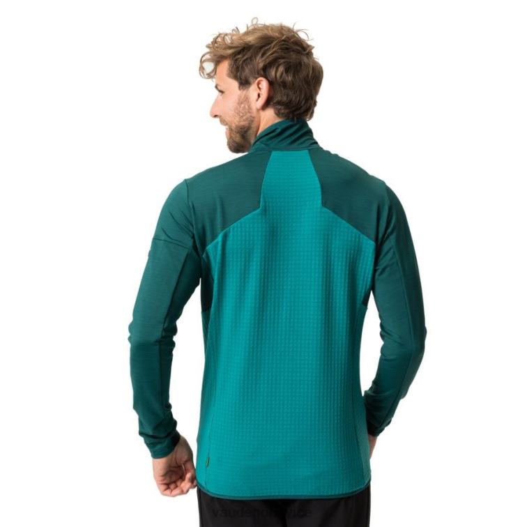 VAUDE 6FF4J1345 oblečenie kačica zelená muži fleecová bunda scopi