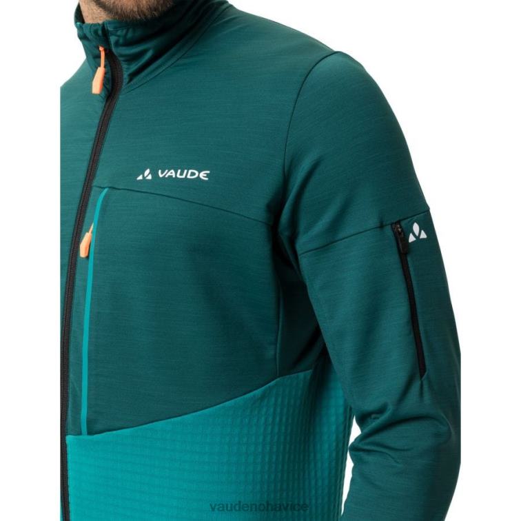 VAUDE 6FF4J1345 oblečenie kačica zelená muži fleecová bunda scopi