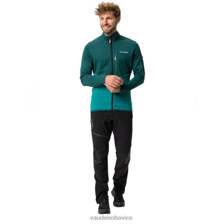 VAUDE 6FF4J1345 oblečenie kačica zelená muži fleecová bunda scopi