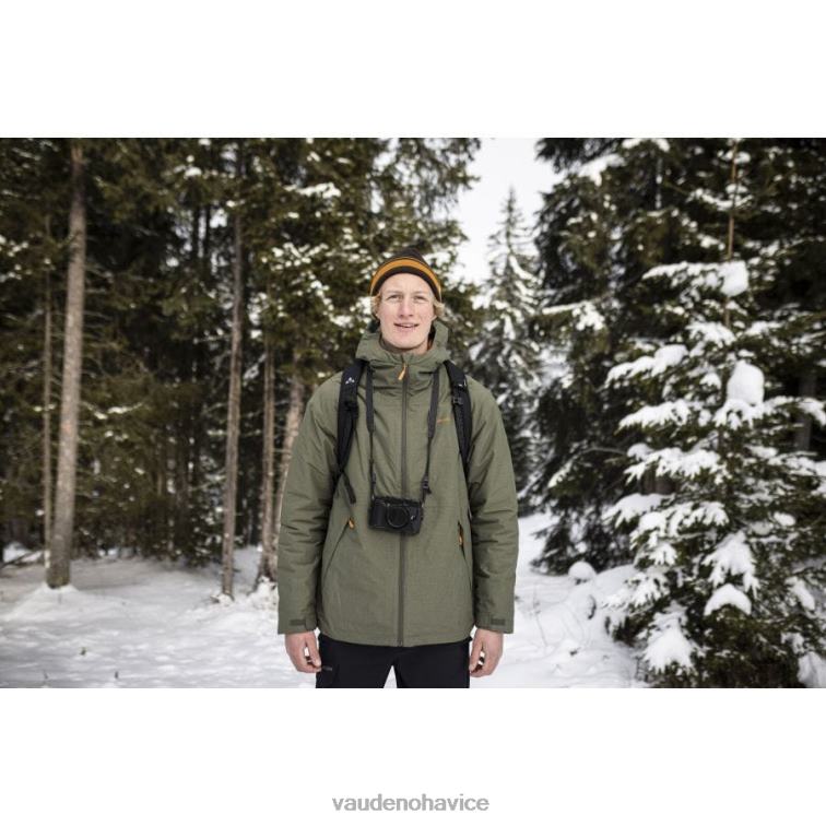 VAUDE 6FF4J1404 oblečenie fantómová čierna muži vystužená zimná bunda neyland