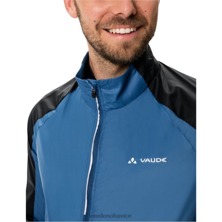 VAUDE 6FF4J1423 oblečenie biely čierny muži air pro veterná bunda