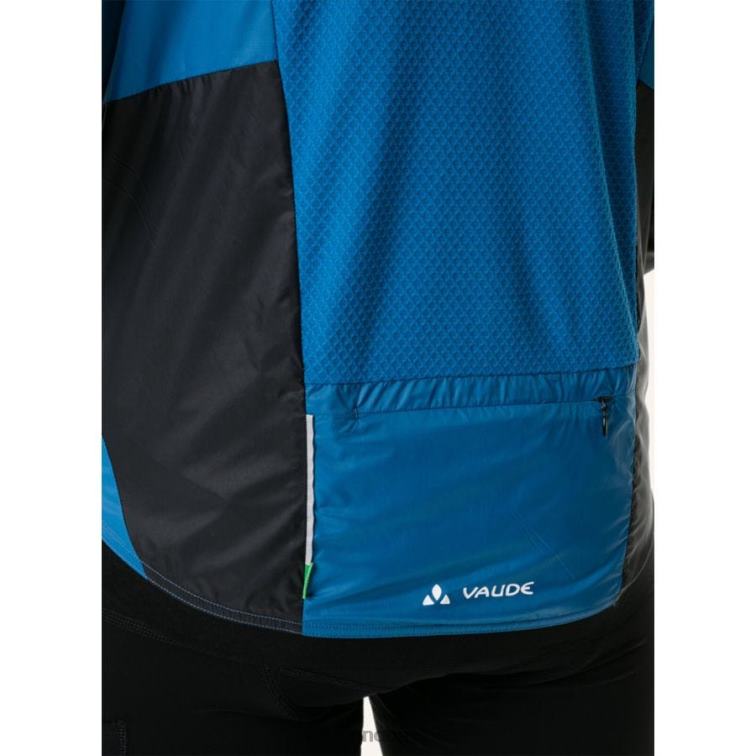 VAUDE 6FF4J1423 oblečenie biely čierny muži air pro veterná bunda