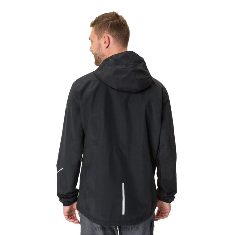VAUDE 6FF4J1428 oblečenie čierna muži bunda do dažďa yaras