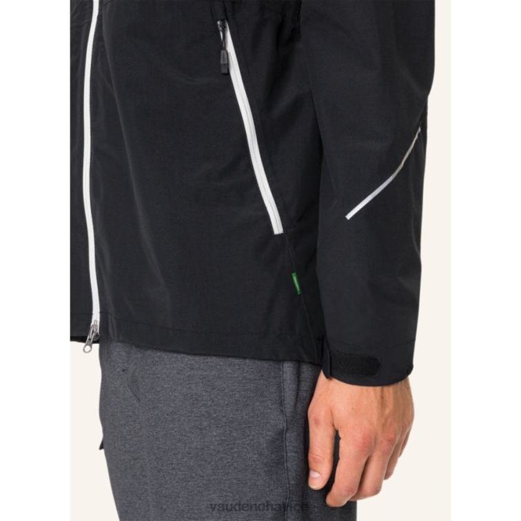 VAUDE 6FF4J1428 oblečenie čierna muži bunda do dažďa yaras