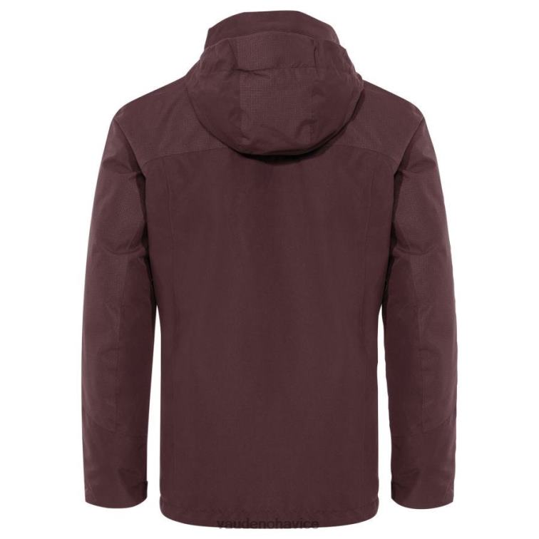 VAUDE 6FF4J1433 oblečenie tmavé more/červené muži elope outdoorová bunda 3 v 1