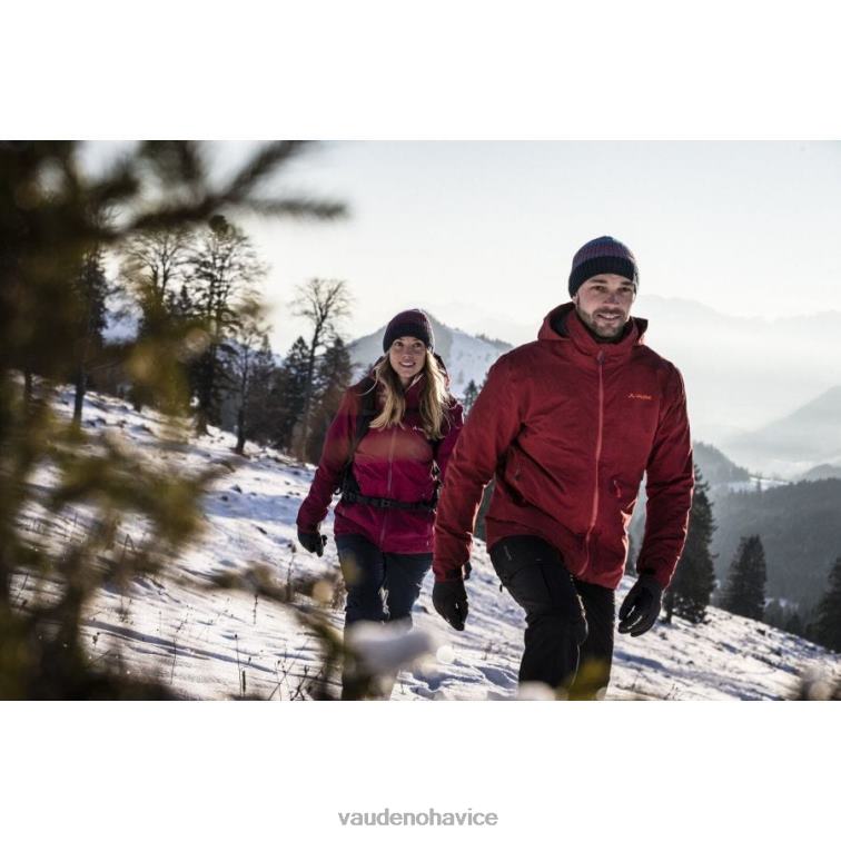 VAUDE 6FF4J1434 oblečenie tmavé more/červené muži elope outdoorová bunda 3 v 1