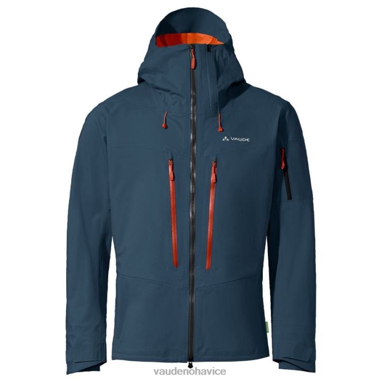 VAUDE 6FF4J1450 oblečenie temné more muži 3-vrstvová skialpinistická bunda monviso
