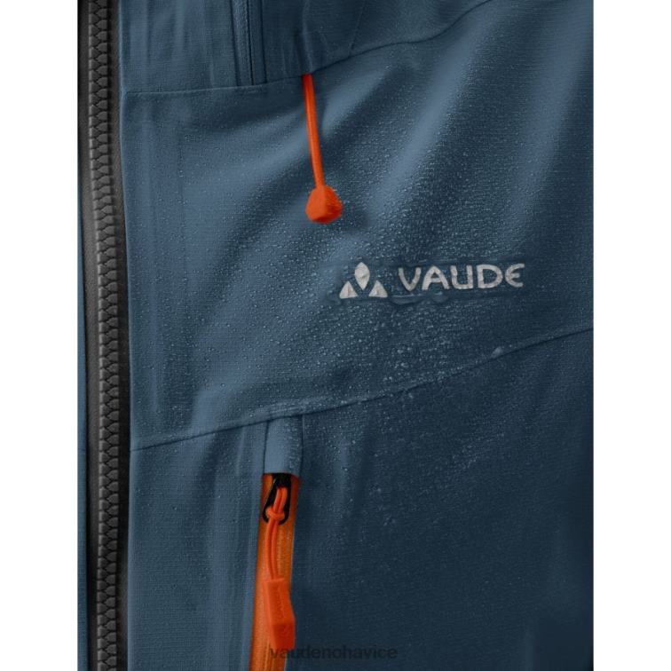 VAUDE 6FF4J1450 oblečenie temné more muži 3-vrstvová skialpinistická bunda monviso