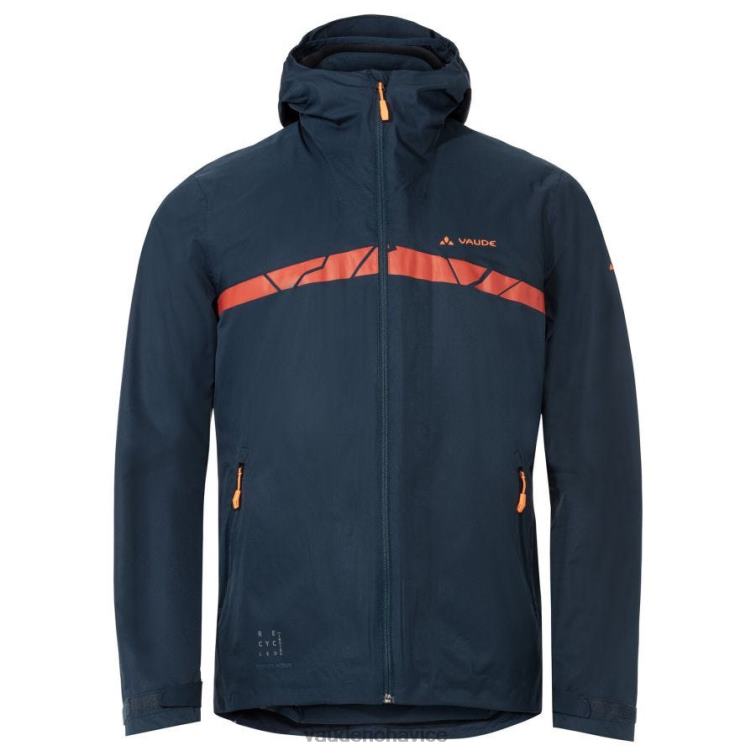 VAUDE 6FF4J1467 oblečenie čierna muži celoročná moab cyklistická bunda do dažďa 3 v 1