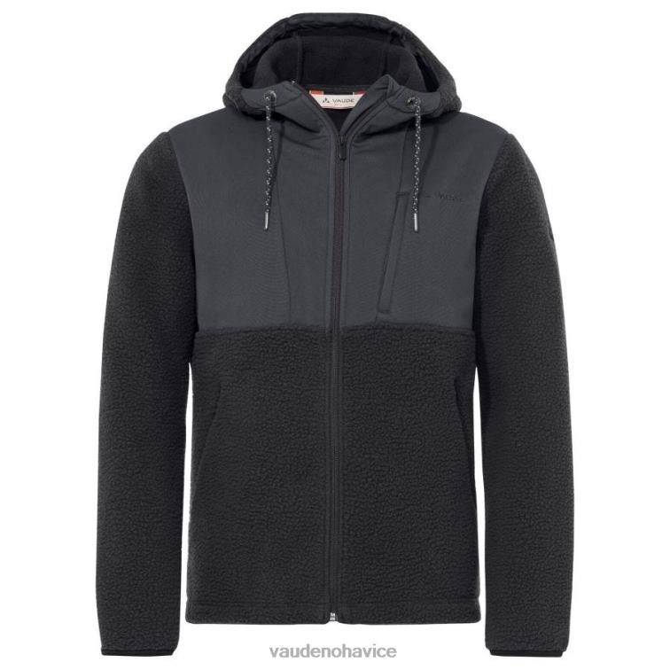 VAUDE 6FF4J1503 oblečenie čierna muži páperová bunda s kapucňou manukau ii